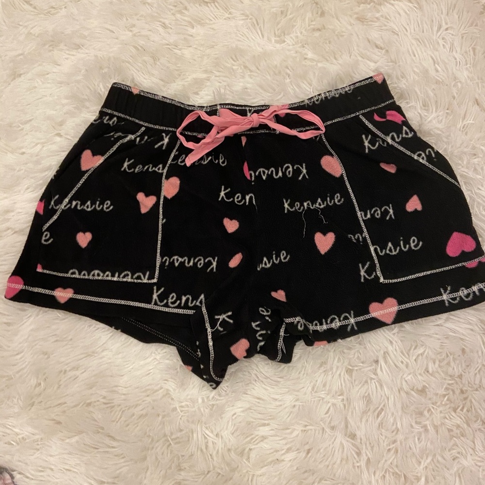 fleece pj shorts